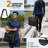 17.3" Portable Folding 400 lbs Capacity Cushioned Stadium Seat-1982353268-1985713888