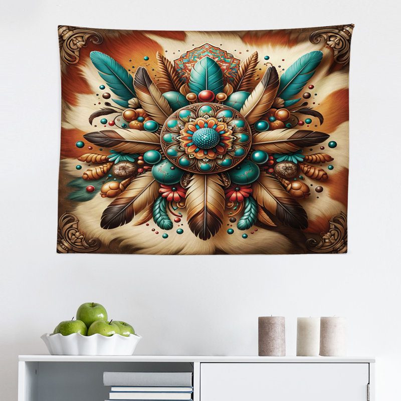 Tapisserie en microfibre, H 30 po x l 45 po