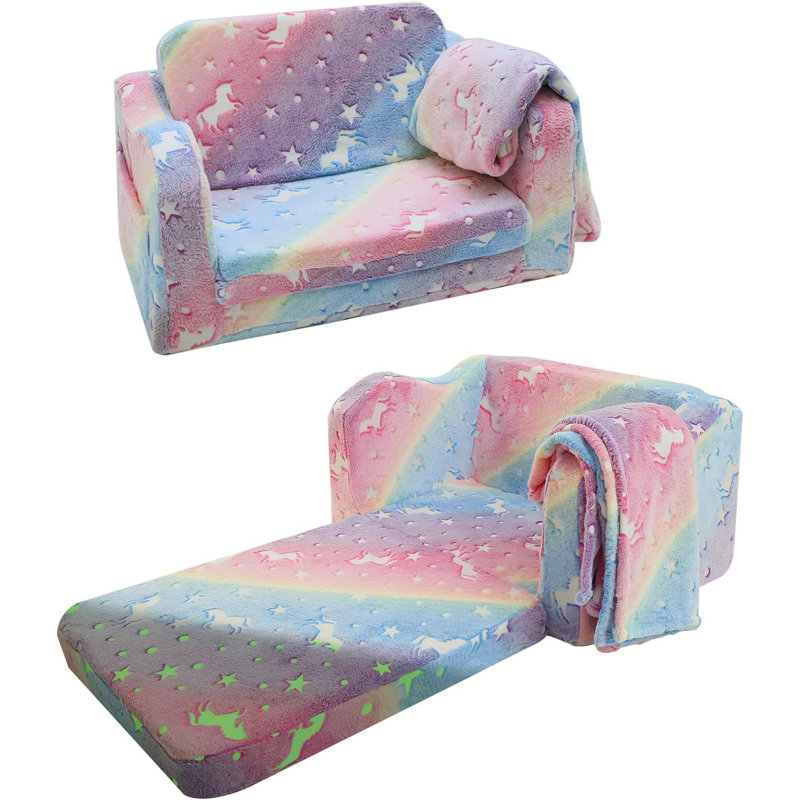 Aaja Kids 11'' Club Chair Chair and Ottoman