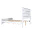 Lit plateforme en bois avec tête de lit et pied de lit Bennett-122810011-122810010