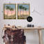 "Sunrise Tropical Scene" par Michael Willett, 2 pièces sur toile-1655680959-1655680946