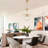 Mid-Century Modern 6-light Dimmable Tiered Crystal Chandelier Luxury-346289785-346289787
