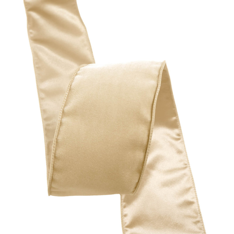 10 cm Polystyrene Shatterproof Ribbon, 10 cm H x 10 cm W x 914.4 cm D, latte