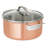 Viking 3-ply Copper Clad 13pc Cookware Set With Vented Glass Lids