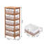 Midsomer Wicker Bathroom Shelves
