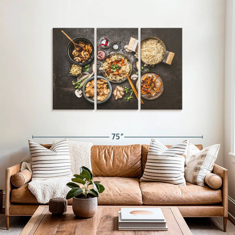 Nouilles Yarlin Asian Cuisine, H 36 po x l 57 po