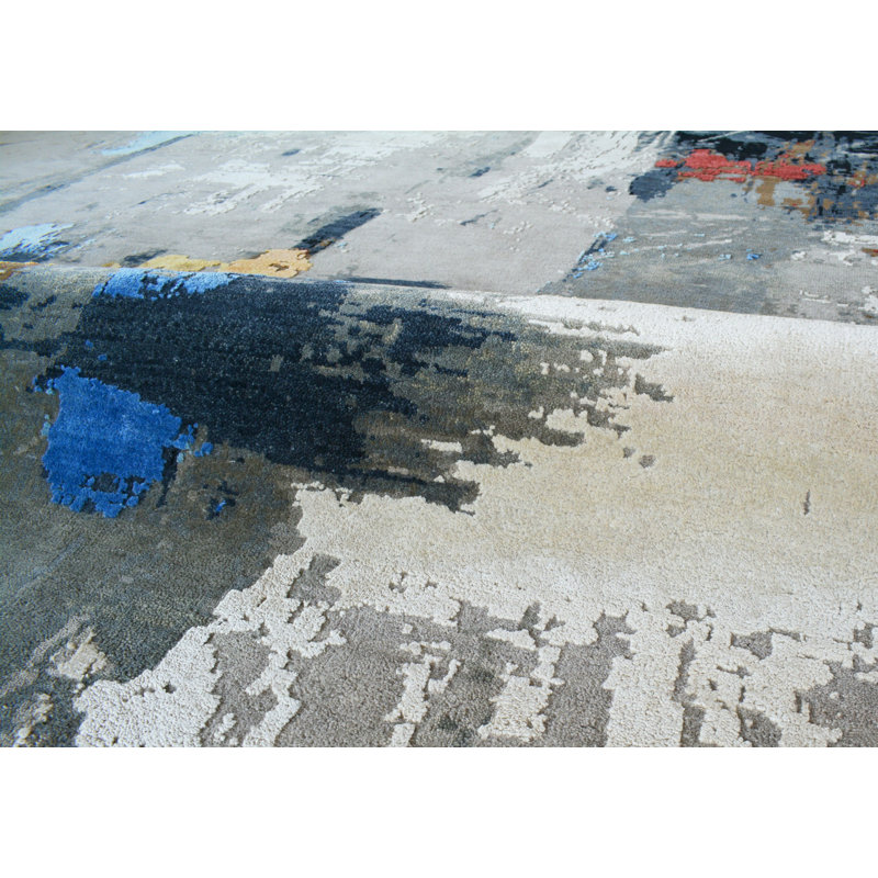 Abstract Area Rug, Rectangle 8' x 10'