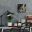 «Yellow Umbrella» par Decent Exposures, art mural en verre acrylique-1453248230