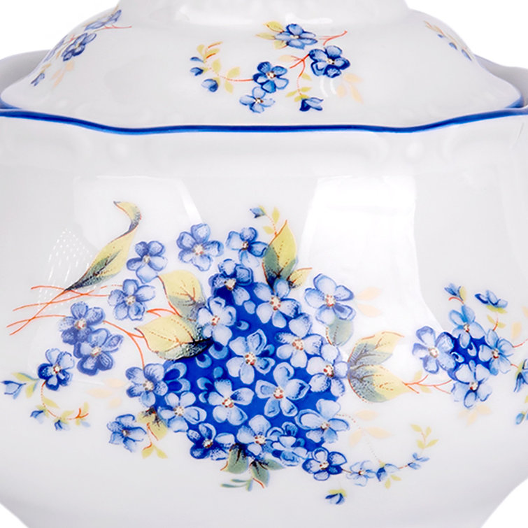 Mug with cap and strainer, Thun 1794 Carlsbad porcelain, BLUE CHERRY - Thun  1794 - Blue Cherry porcelain - Thun Carlsbad porcelain, by Manufacturers or  popular decors - Dumporcelanu.cz - český a evropský porcelán, sklo, příbory