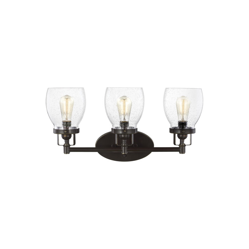 Belton Four Light Wall/ Bath from Generation Lighting , Bronze, No