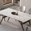 Ensemble de table de salle à manger et de chaises Simple Home-106861598