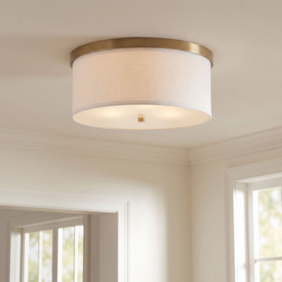 Midtown Cotton / Cotton Blend Flush Mount