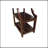 Wasaki Side Table In Espresso