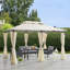 Gabriola 4m x 3m Metal Patio Gazebo-1537913864