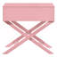 Charmante table de chevet rose pour les espaces modernes-530123783
