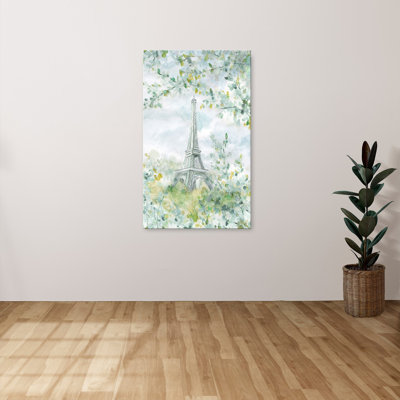 "Paris in Springtime" by Carol Robinson Print on Canvas