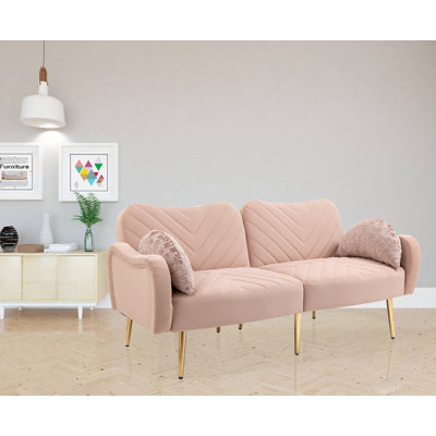 Milvi 64.96'' Reception Sofa