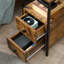 Mullica 30cm W Iron Bedside Table