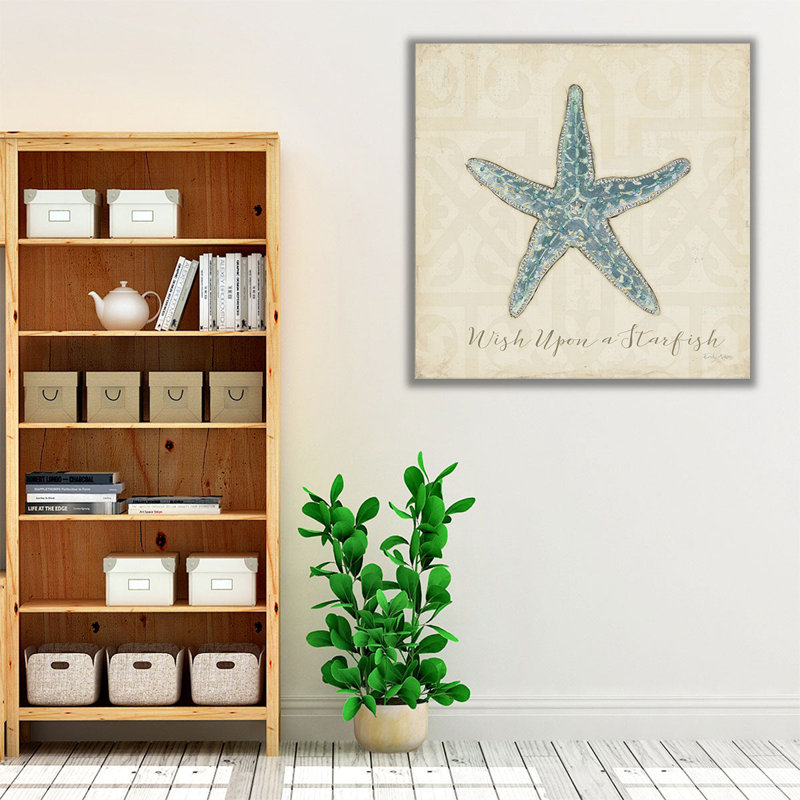 «Beach Treasures II Christmas», reproduction d'art sur toile, H 24 po x l 24 po