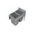 Rev-A-Shelf Steel Top Mount Pull Out Trash Can-94008205