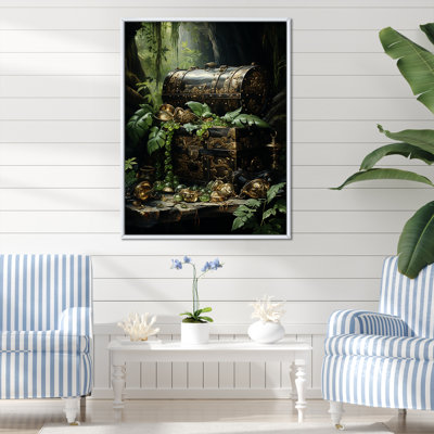 «Sea Robber Hidden Treasures Chest I» sur toile