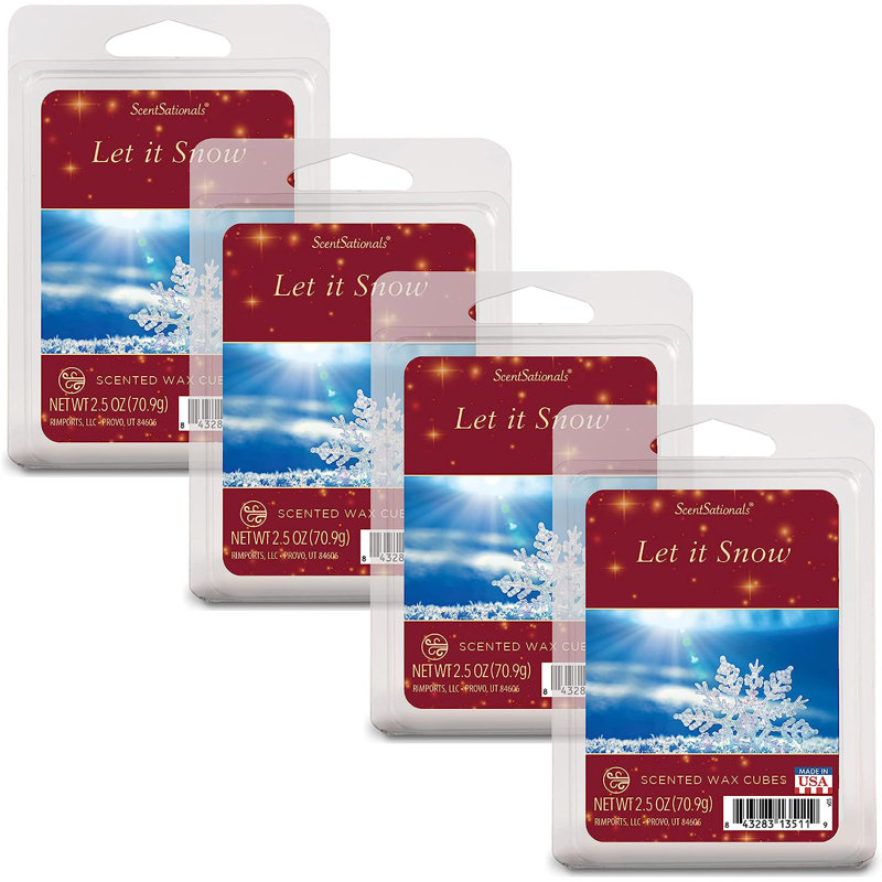 ScentSationals Let it Snow Wax 4PK