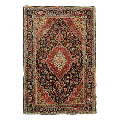 Meagann Hand Woven Cotton Oriental Area Rug