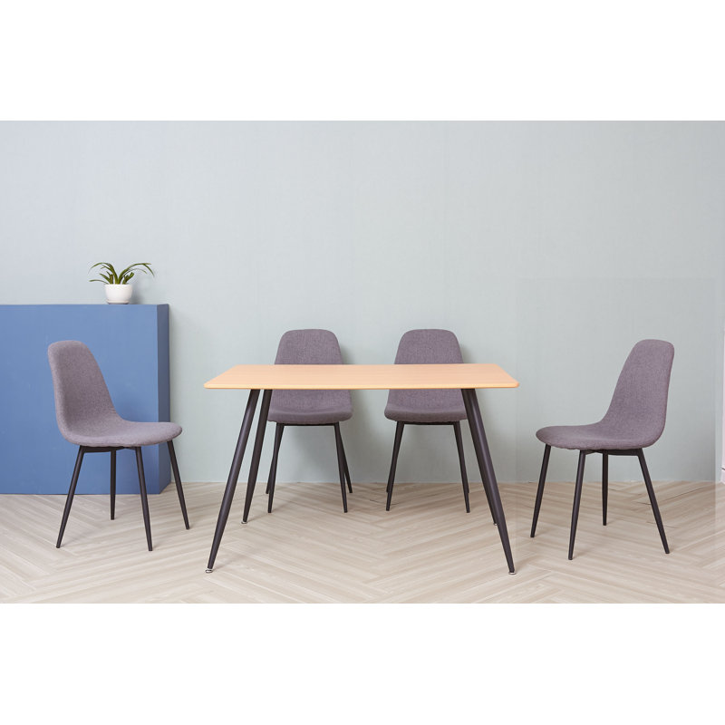 Atoll 47.5cm H Cotton Upholstered Side Chair