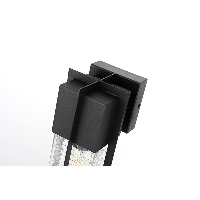 Stefani 5 Inch Outdoor Wall Sconce in Black