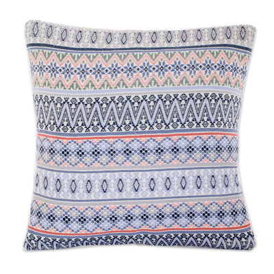 Chevron Cotton Pillow Cover
