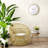 QXA760GLH Wall Clock, Golden