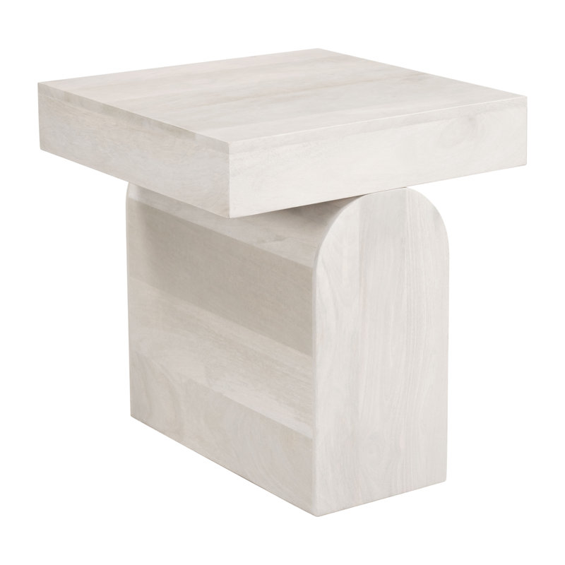 Julienne Solid Wood End Table