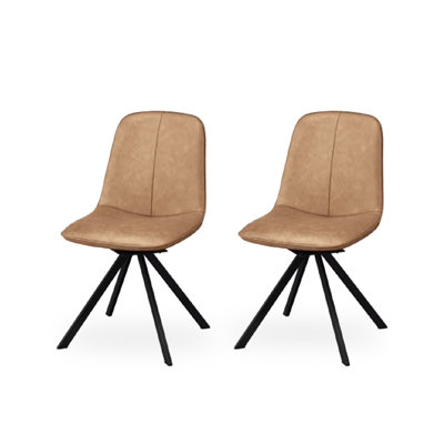 Chaise de salle à manger moderne et simple en fer forgé
