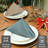 Poly Cotton Square Cloth Napkins Chambray Fabric-1126278210