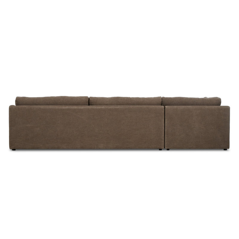 Aurelia 3-Piece Sectional, Broadway Coffee Linen 