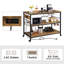 Îlot de cuisine en fer 47,5 po avec roulettes Eastway-880804148