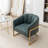 Romy 30" W Tufted Upholstered Barrel Chair-1474181942