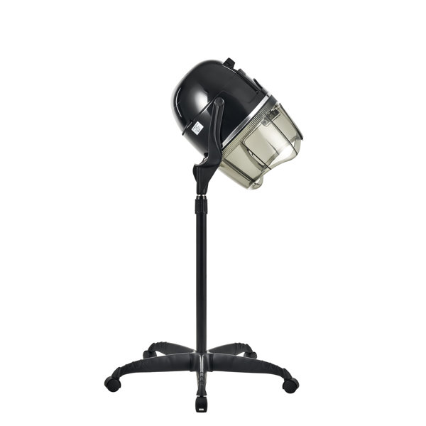Secador de pie con capucha Symple Stuff 1300W, 360° giratorio, con ruedas, temperatura y temporizador ajustables
