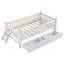 Lit en bois avec tiroirs de rangement-734869451