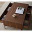 American country simple rectangular coffee table-1360889671