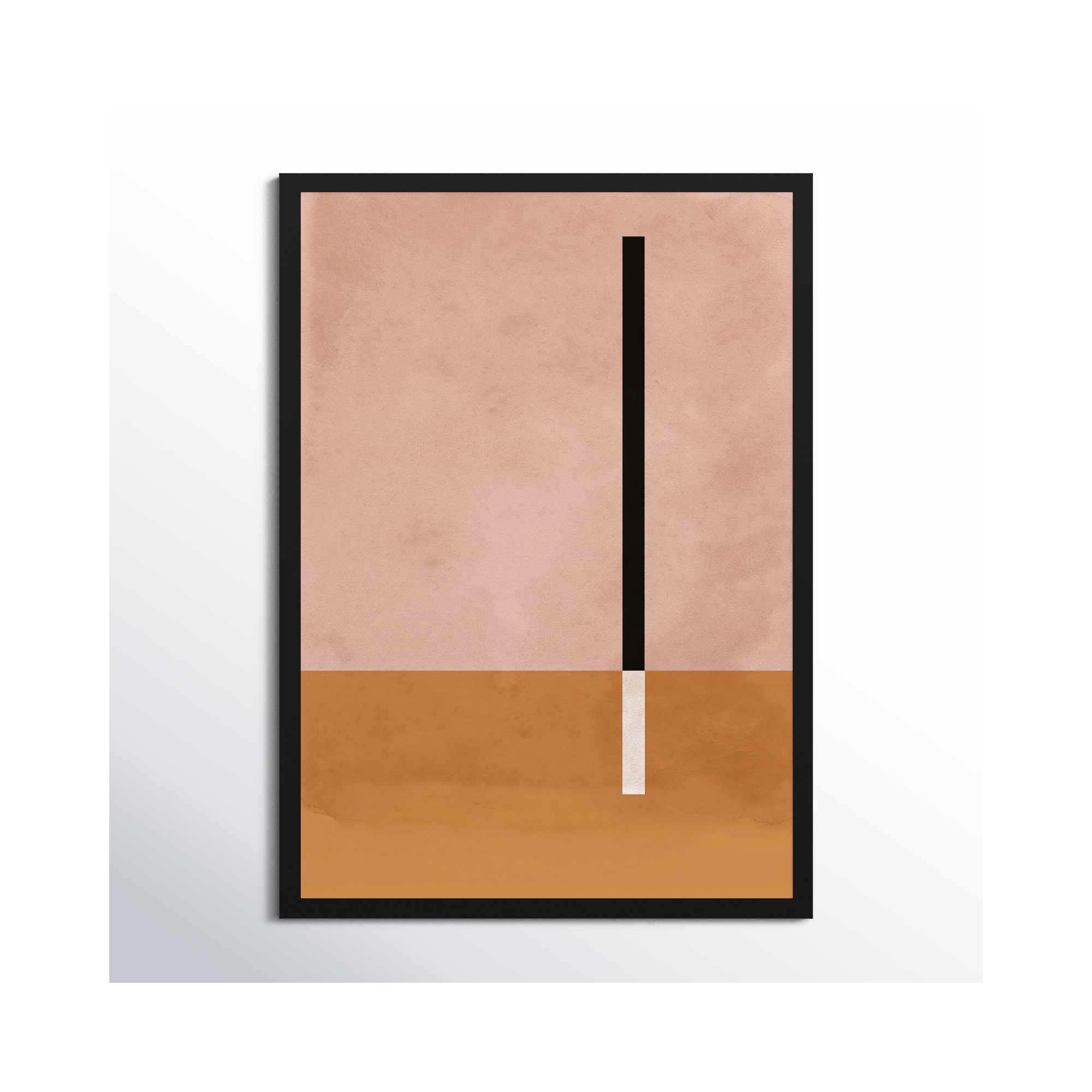 Venice 1 by Alexander Ginzburg, Black, 33.25" H x 24.25" W x 0.88" D
