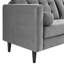 Jeses 204Cm Velvet Square Arms Sofa-1066837128