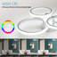 Daizjah 4-Light LED Flush Mount Ceiling Light