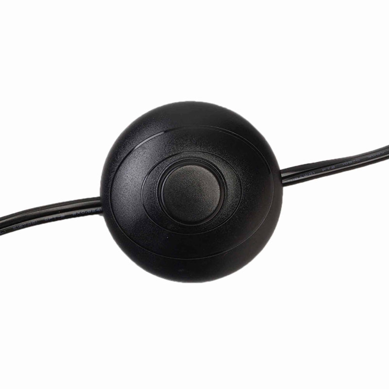 Conrado 36'' Black Novelty Floor Lamp, Green