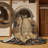 Machine Washable Art Deco Brown Area Rug-2019912308