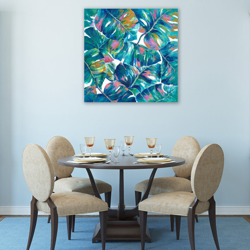 «Hopeful Spring» - peinture sur toile tendue, H 40 po x l 40 po x P 1,5 po
