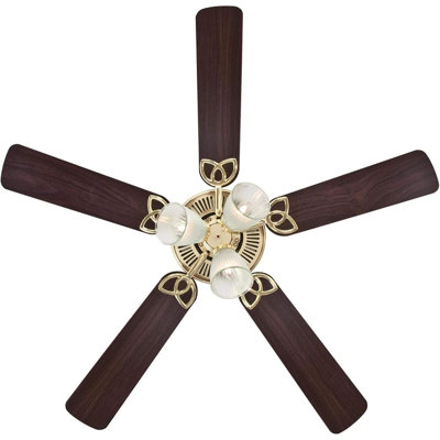 Ventilateur de plafond 20 po en rotin avec lumière, cage côtière Boho