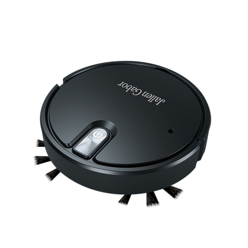 Sweeping Robot Spray Household Sweeping Machine Multi-function Small Vacuum Cleaner, black