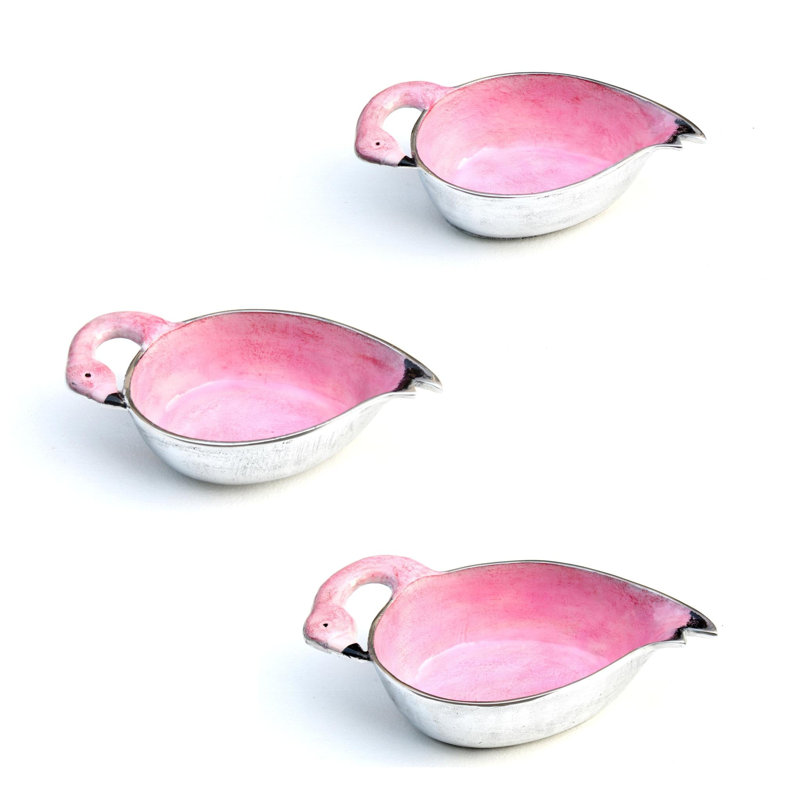 Ensemble de 3 bols Flamingo