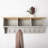 Kanosh Floating Shelf with Hooks